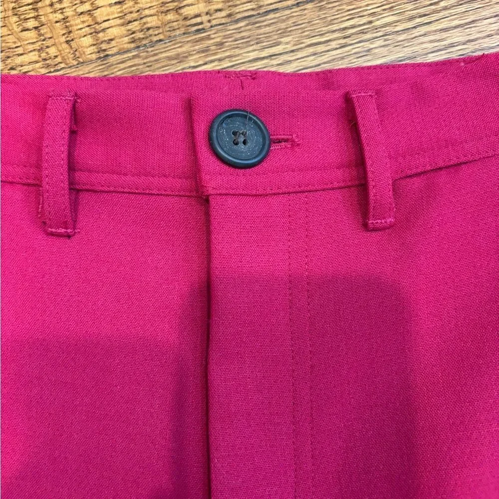 SEA New York Fuchsia Wool Tradition Pant - Picture 4 of 7